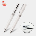 Logo Custom Twist Metal Ball Pen with Logo Printed Promotional good writing pen Metal Pen